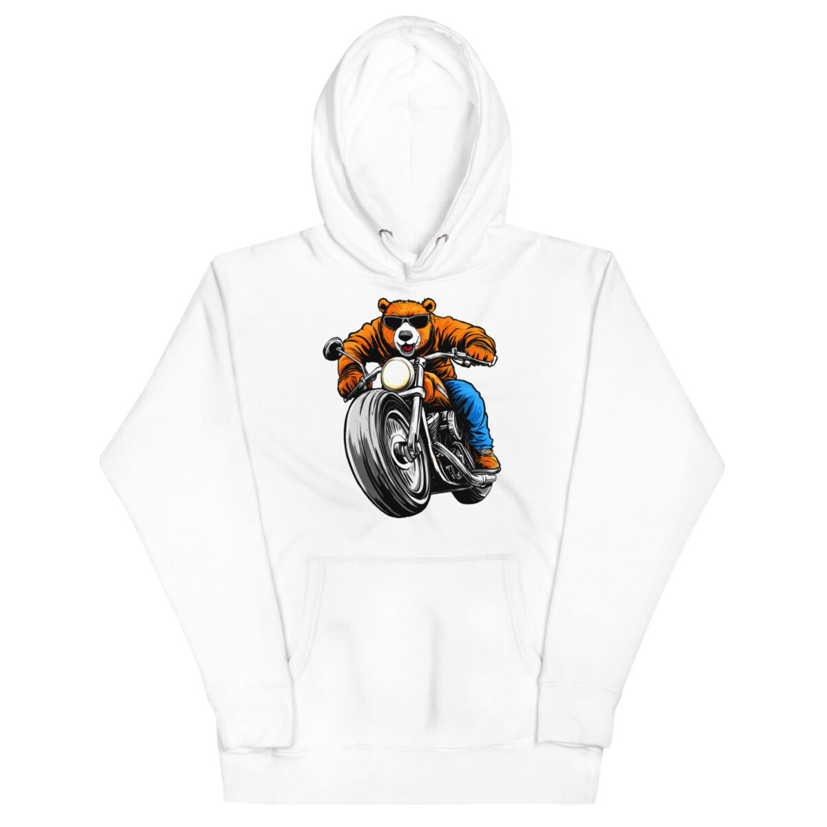 Grizzly Gas Frauen Kapuzenpulli Weiss