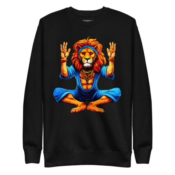 Loewen Yoga Frauen Pullover Schwarz