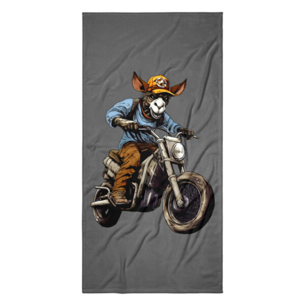 Motorrad Esel Badetuch