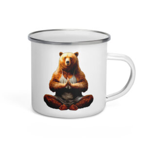 Mountain Monk Camping Tasse Emaille