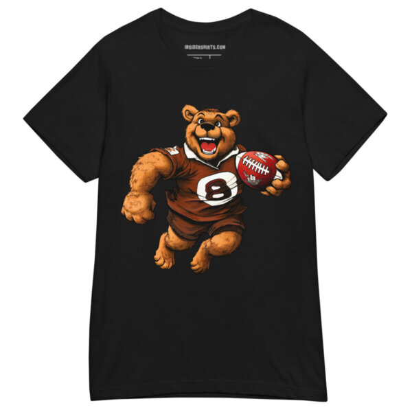 Rugby Baer Frauen T Shirt Schwarz