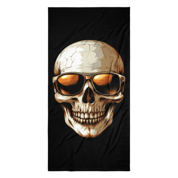 Sunset Skull Badetuch
