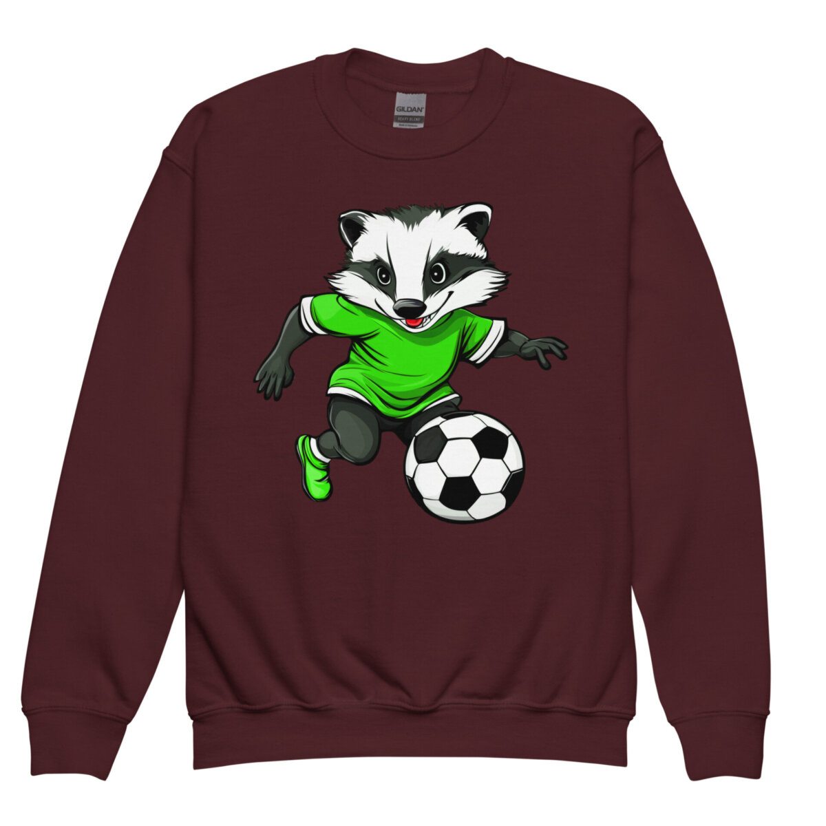 Goal Badger Kinder Pullover Kastanienbraun