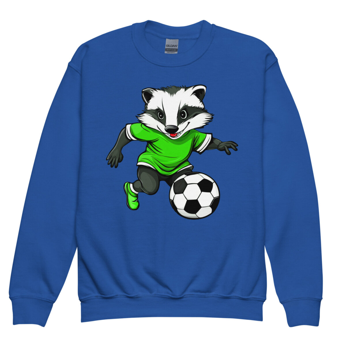 Goal Badger Kinder Pullover Royal