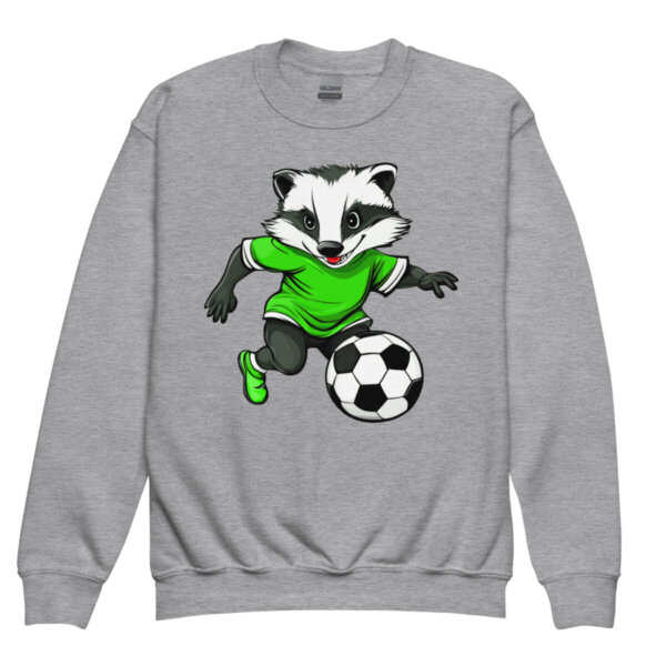 Goal Badger Kinder Pullover Sportgrau
