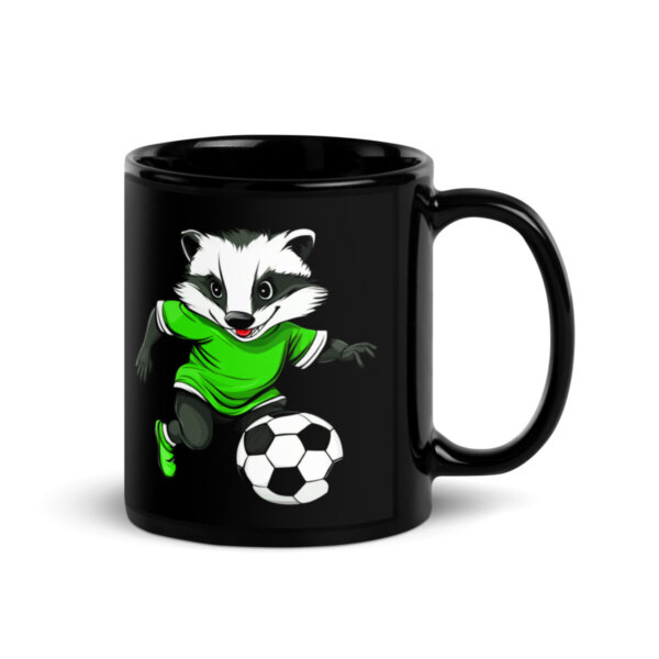 Goal Badger Tasse Schwarz