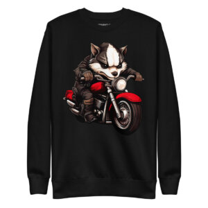 Road Badger Frauen Pullover Schwarz