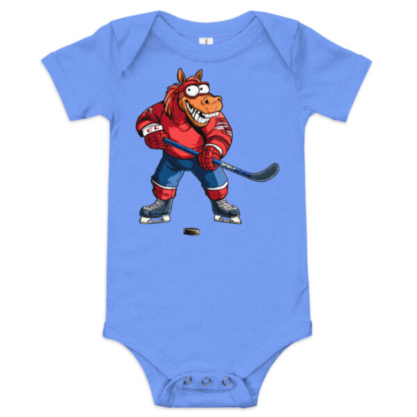 Ice Gallop Babybody Heather Columbia Blau