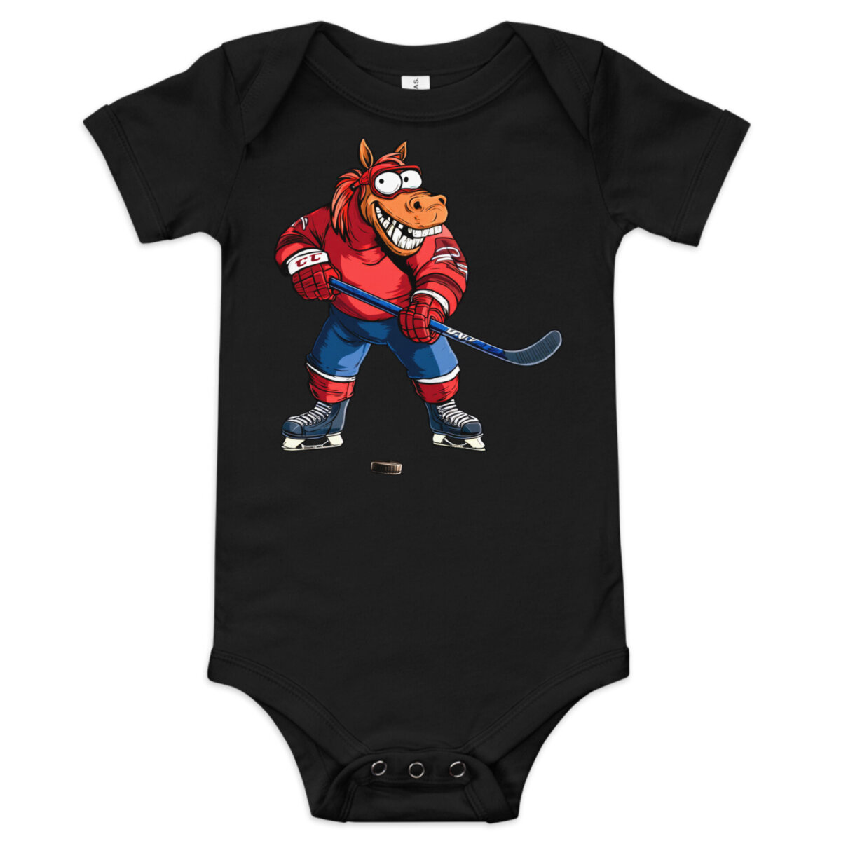 Ice Gallop Babybody Schwarz