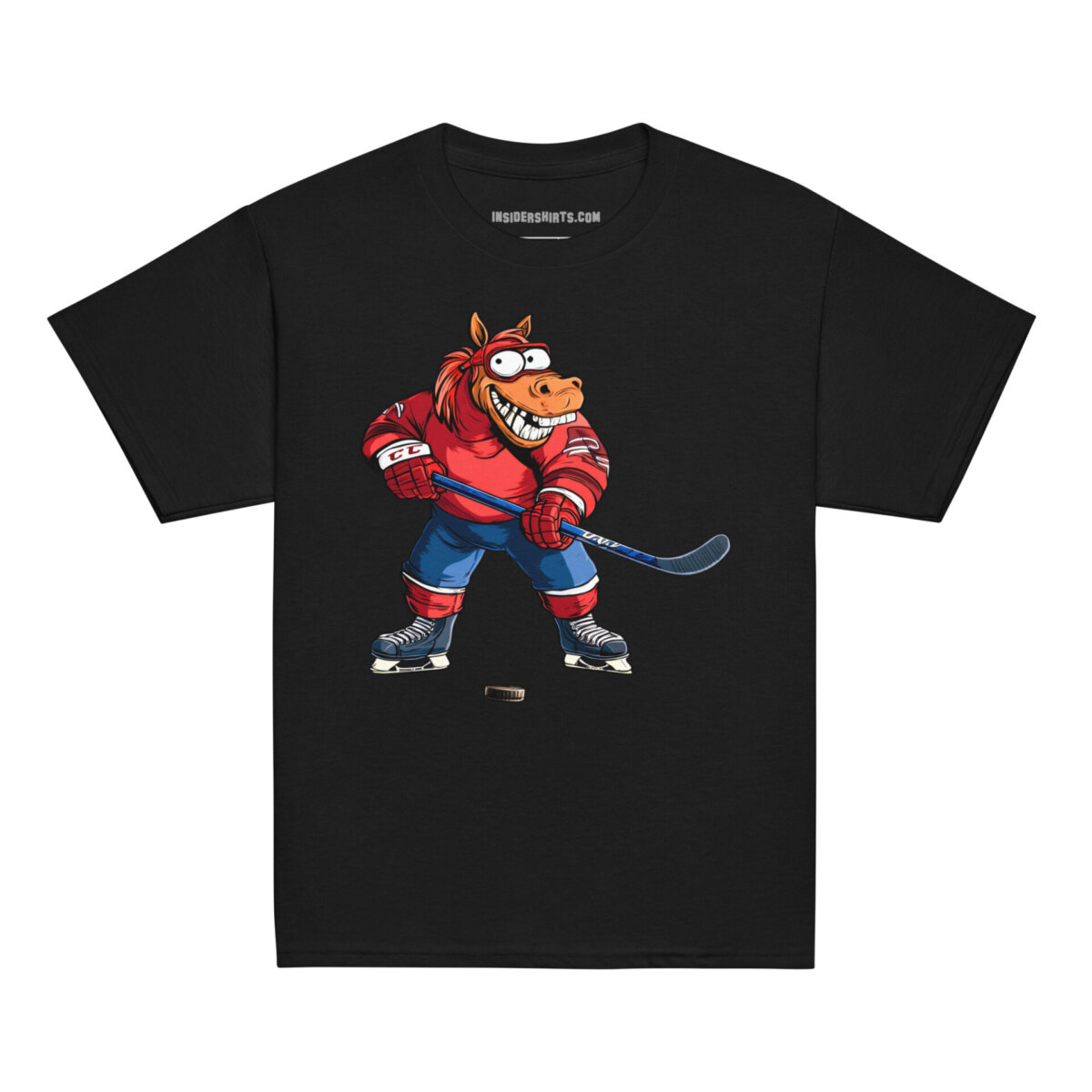 Ice Gallop Kinder T Shirt Schwarz