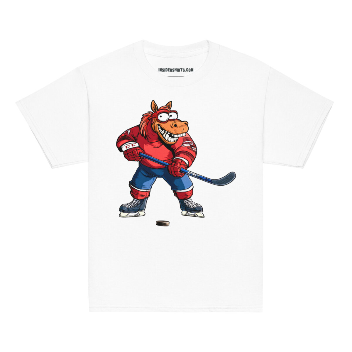 Ice Gallop Kinder T Shirt Weiss