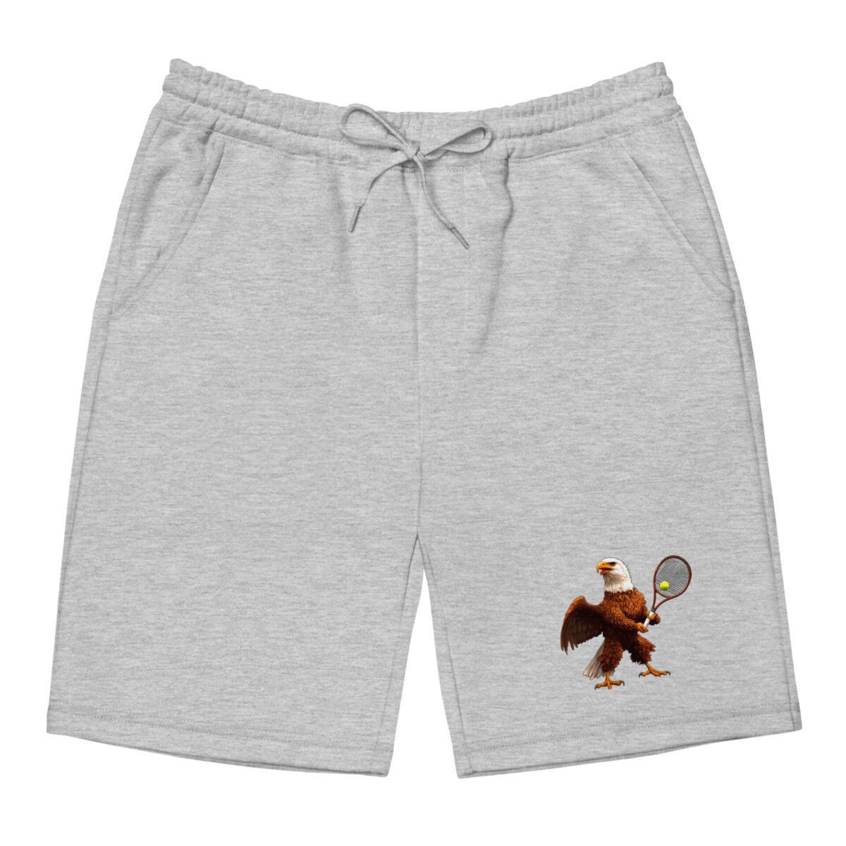 Match Point Fleece Shorts Heather Grau