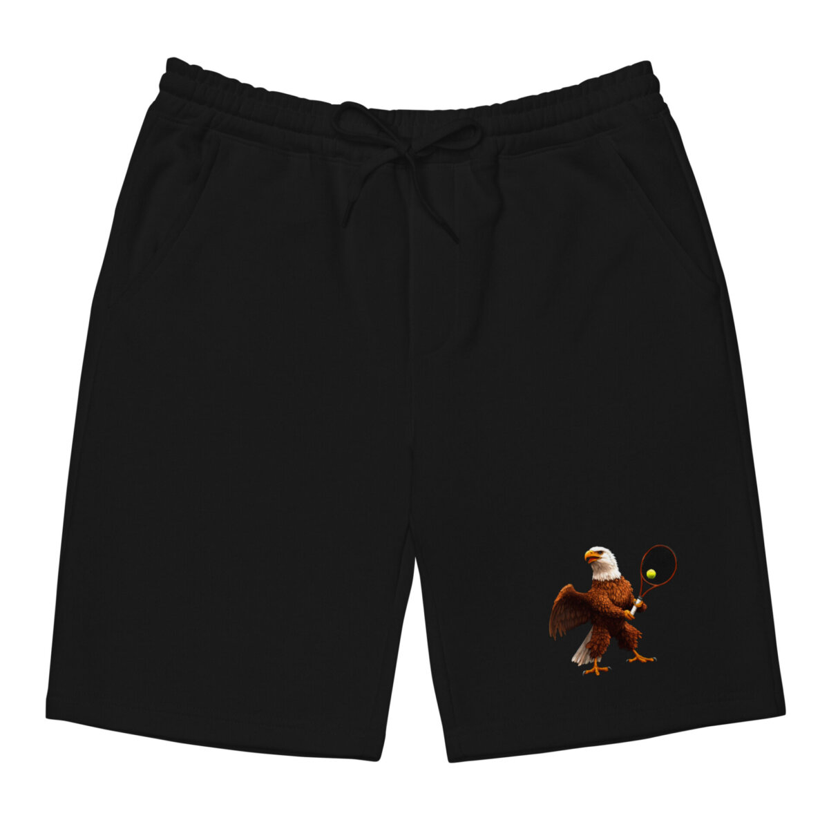 Match Point Fleece Shorts Schwarz