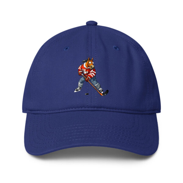 Pferde Eishockey Baseball Cap Royal