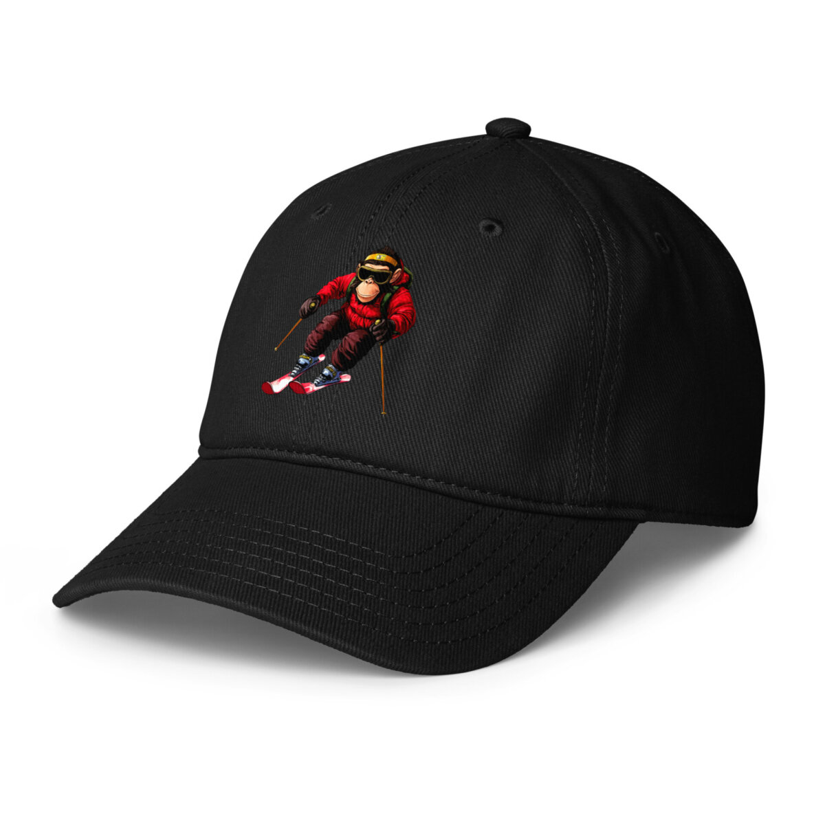 Ski Chimp Baseball Cap