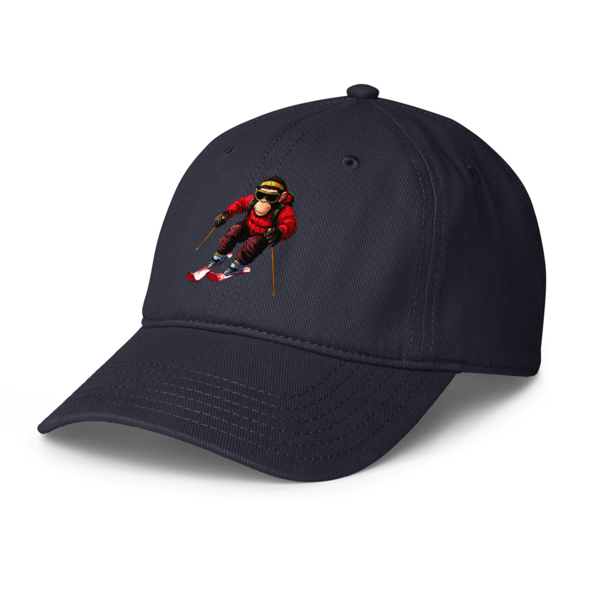 Ski Chimp Baseball Cap