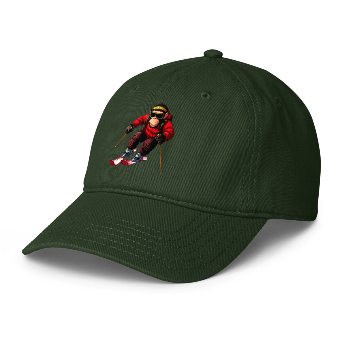 Ski Chimp Baseball Cap
