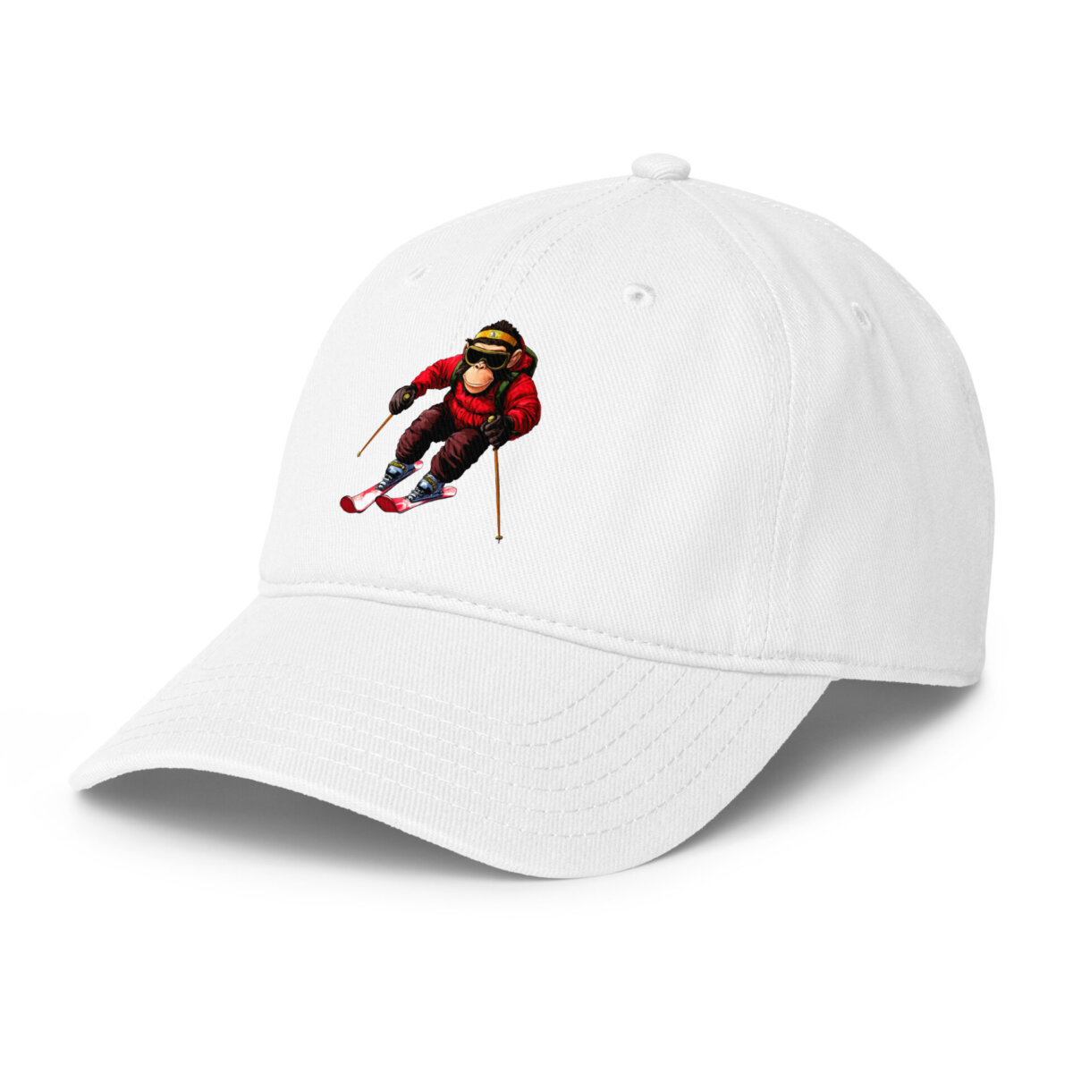 Ski Chimp Baseball Cap