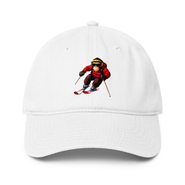 Ski Chimp Baseball Cap Weiss