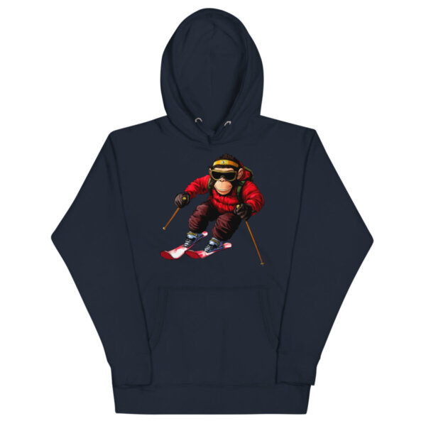Ski Chimp Frauen Kapuzenpulli Navy Blazer