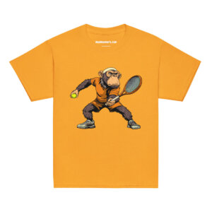 Smash Monkey Kinder T Shirt Gold