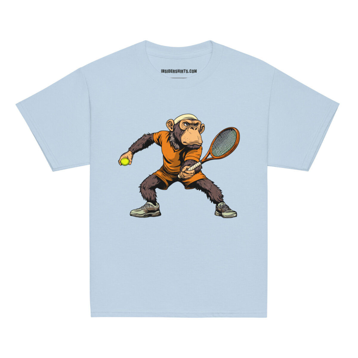 Smash Monkey Kinder T Shirt Hellblau