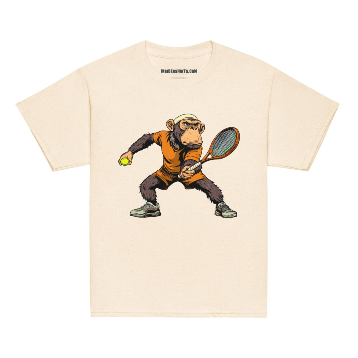 Smash Monkey Kinder T Shirt Natuerlich