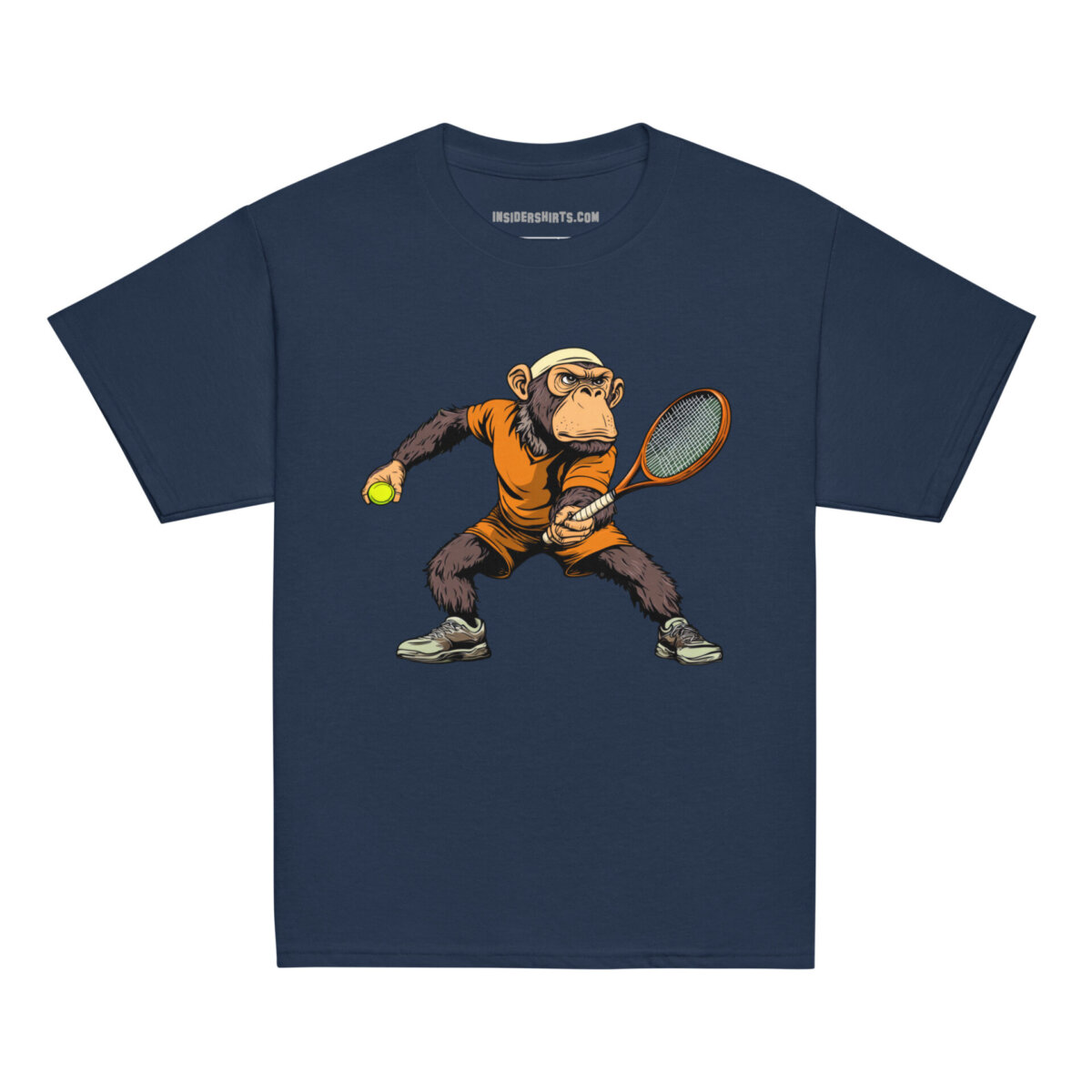 Smash Monkey Kinder T Shirt Navy
