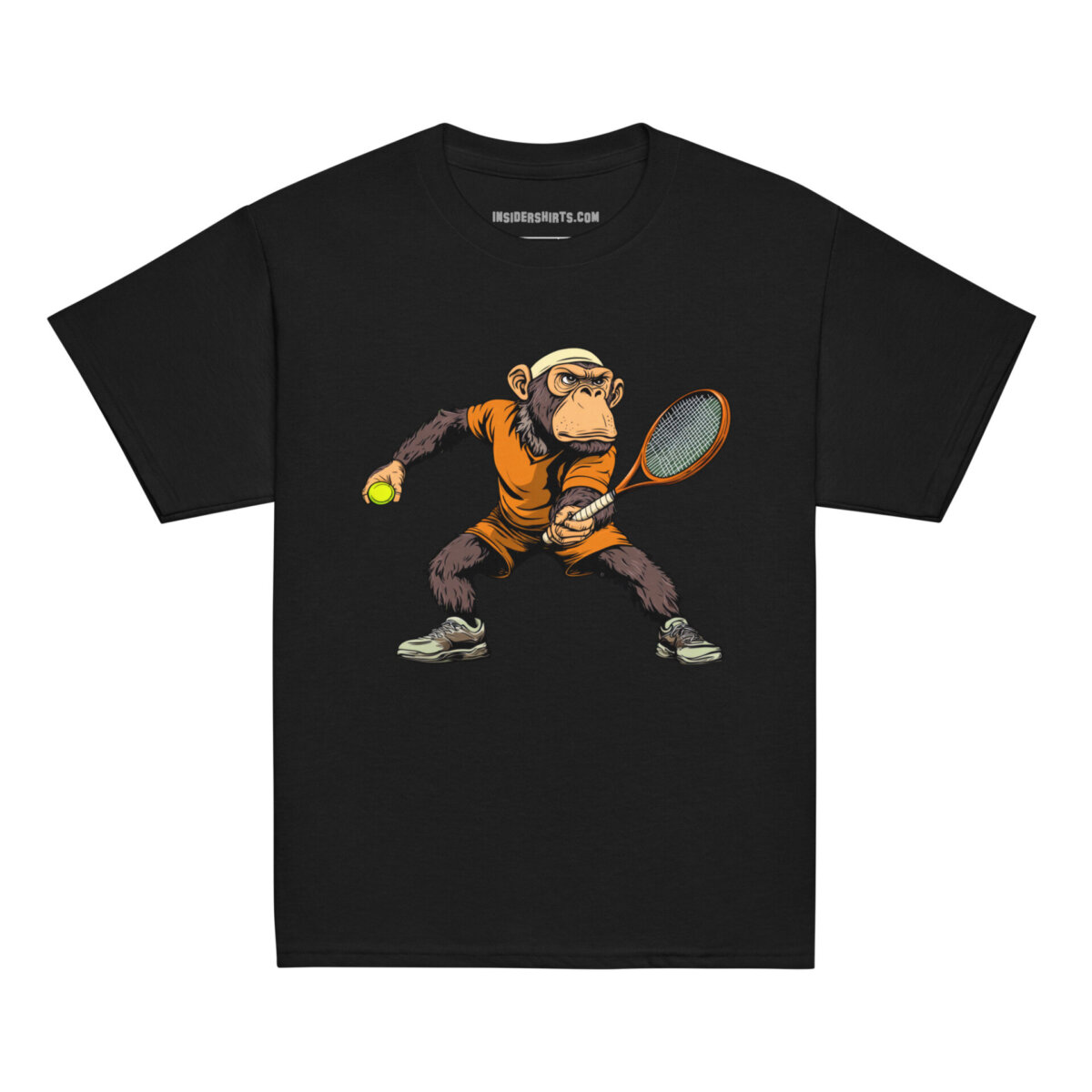 Smash Monkey Kinder T Shirt Schwarz