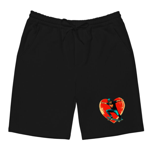 Street Soul Fleece Shorts Schwarz