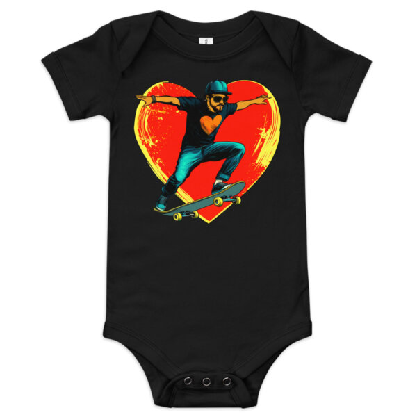 Urban Ollie Babybody Schwarz