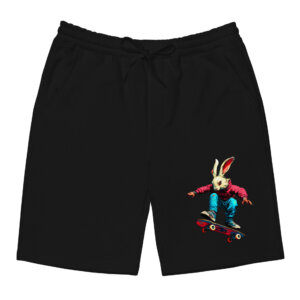 Bunny Skate Air Fleece Shorts Schwarz