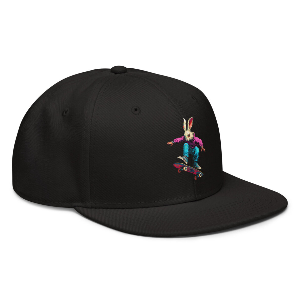 Kickflip Bunny Snapback Cap