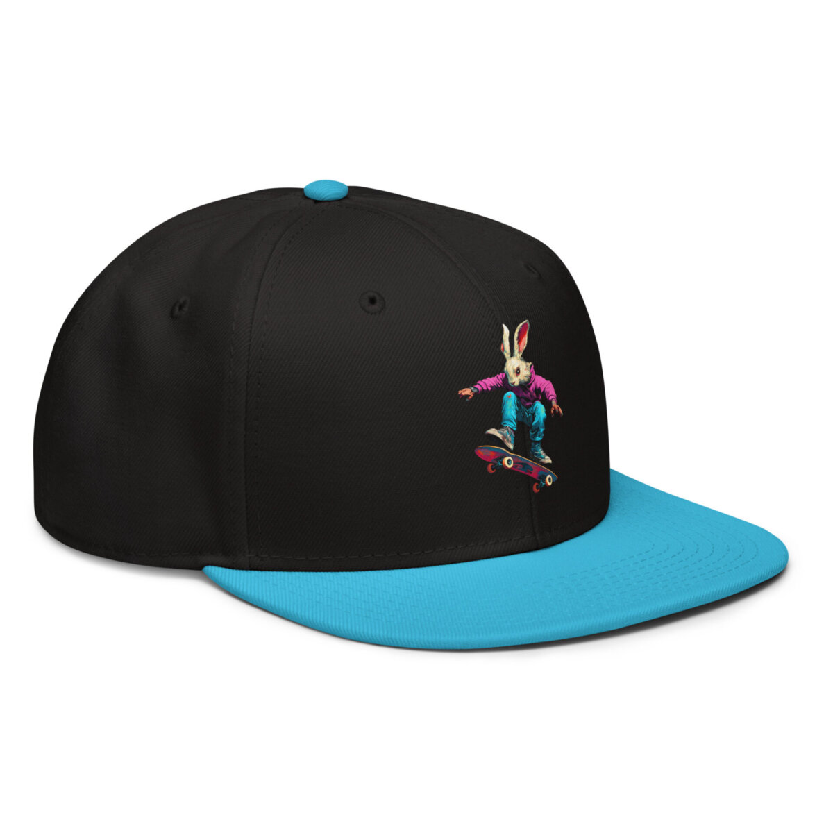 Kickflip Bunny Snapback Cap