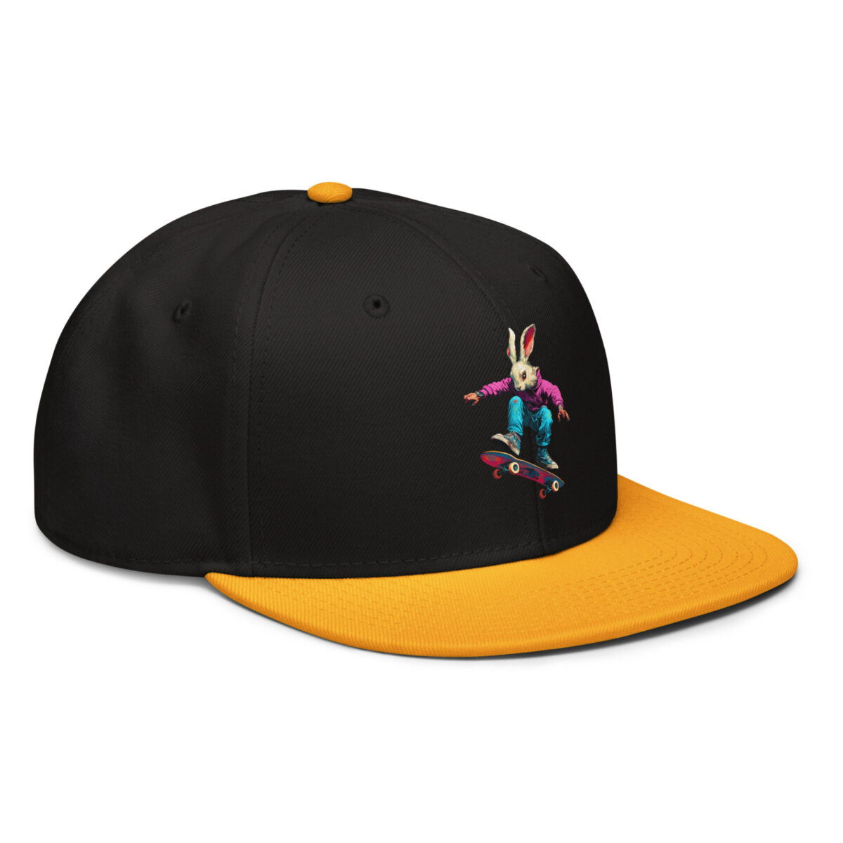 Kickflip Bunny Snapback Cap