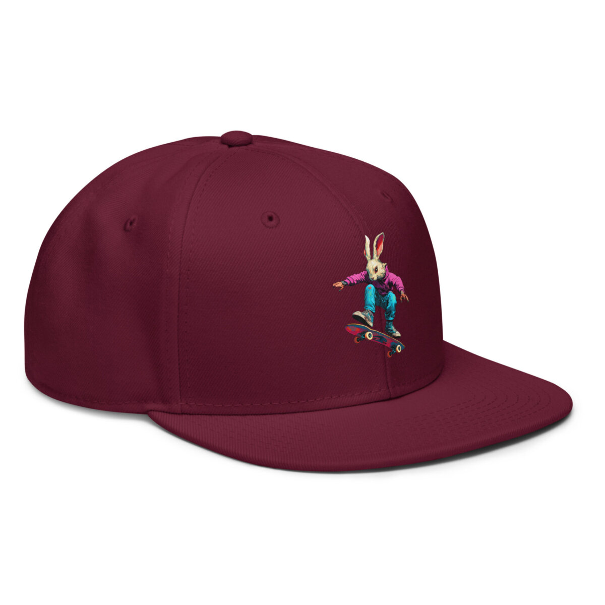 Kickflip Bunny Snapback Cap