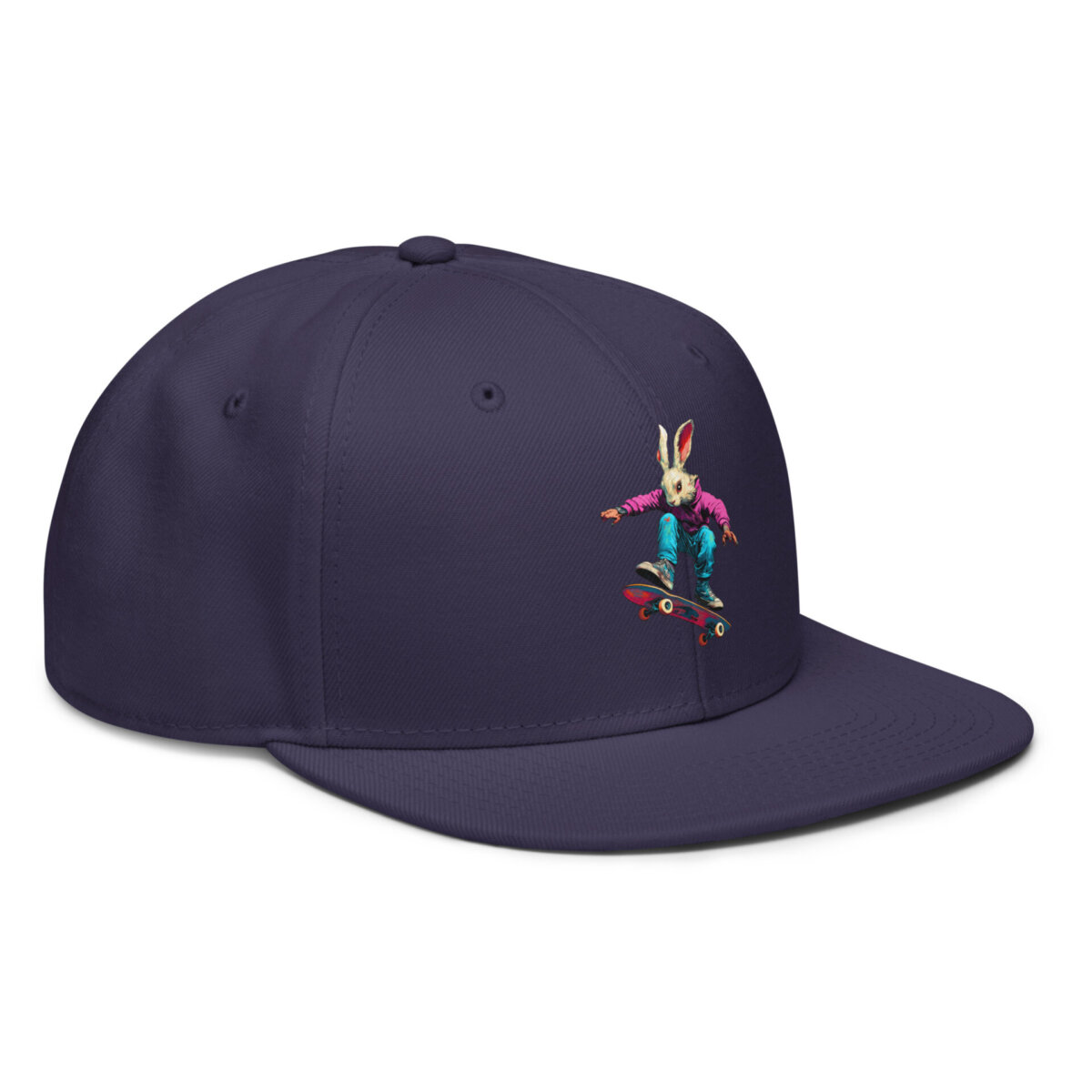 Kickflip Bunny Snapback Cap