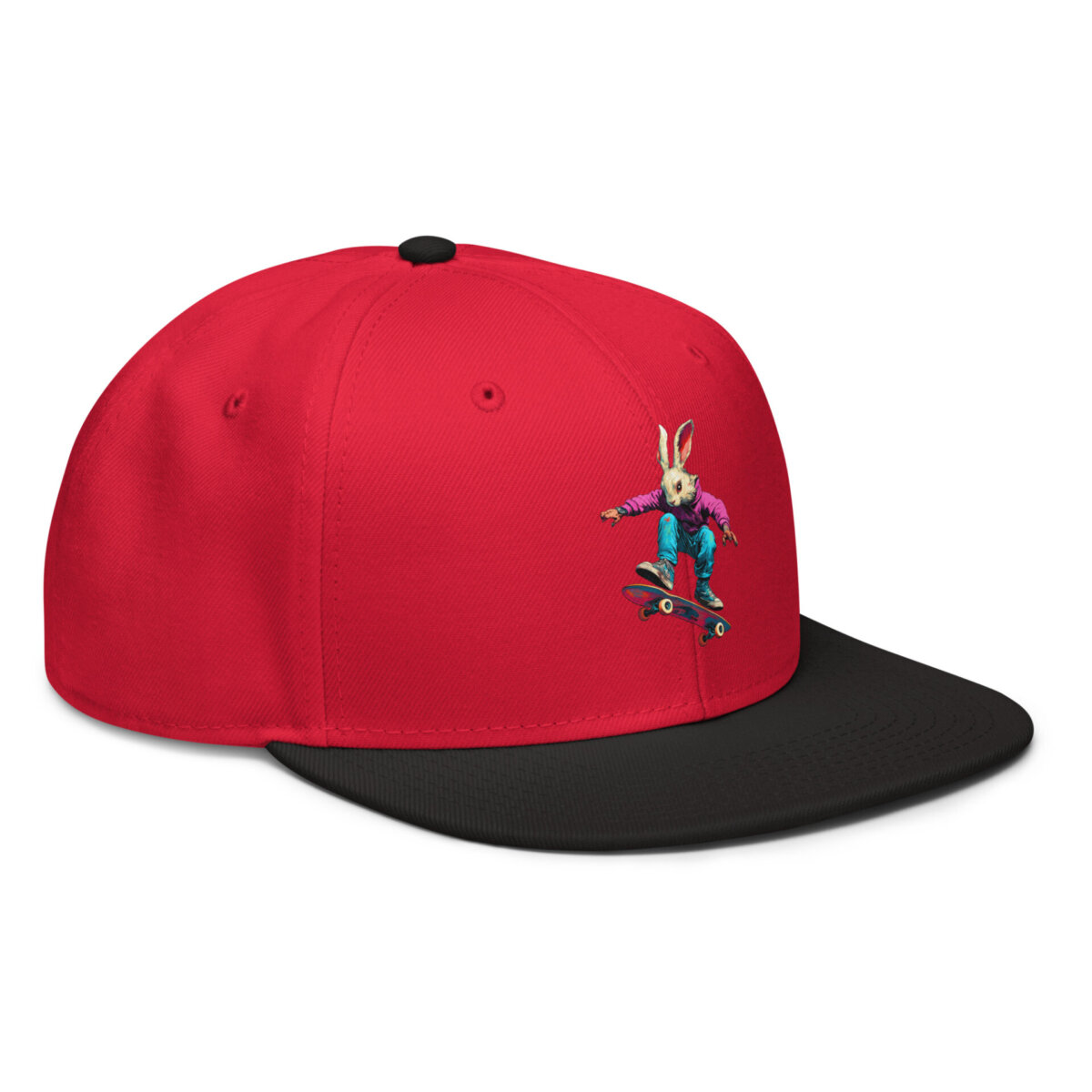 Kickflip Bunny Snapback Cap