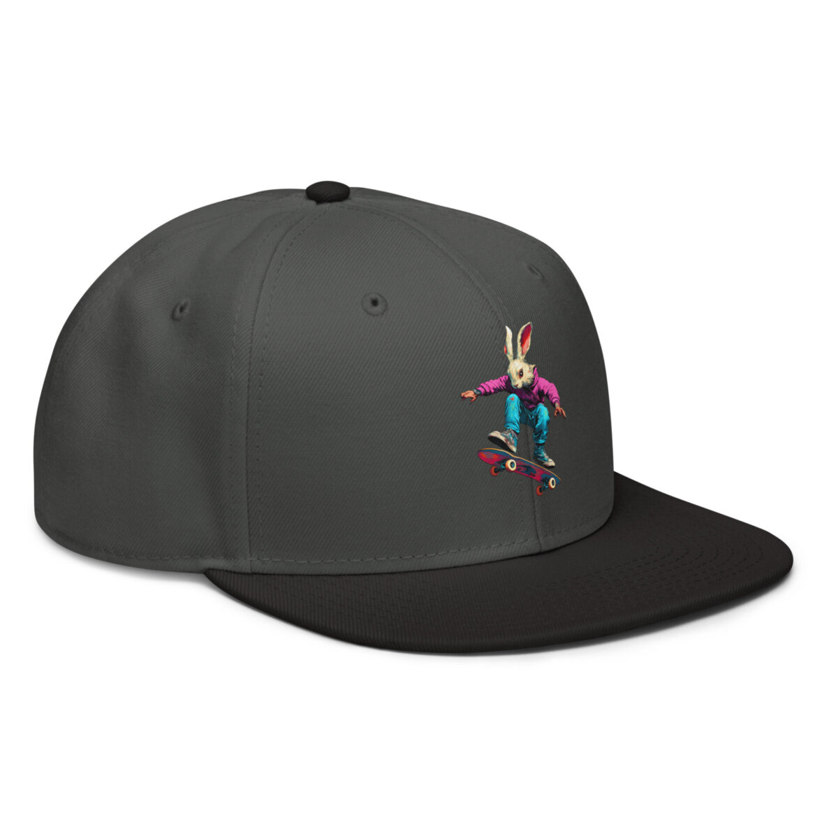 Kickflip Bunny Snapback Cap