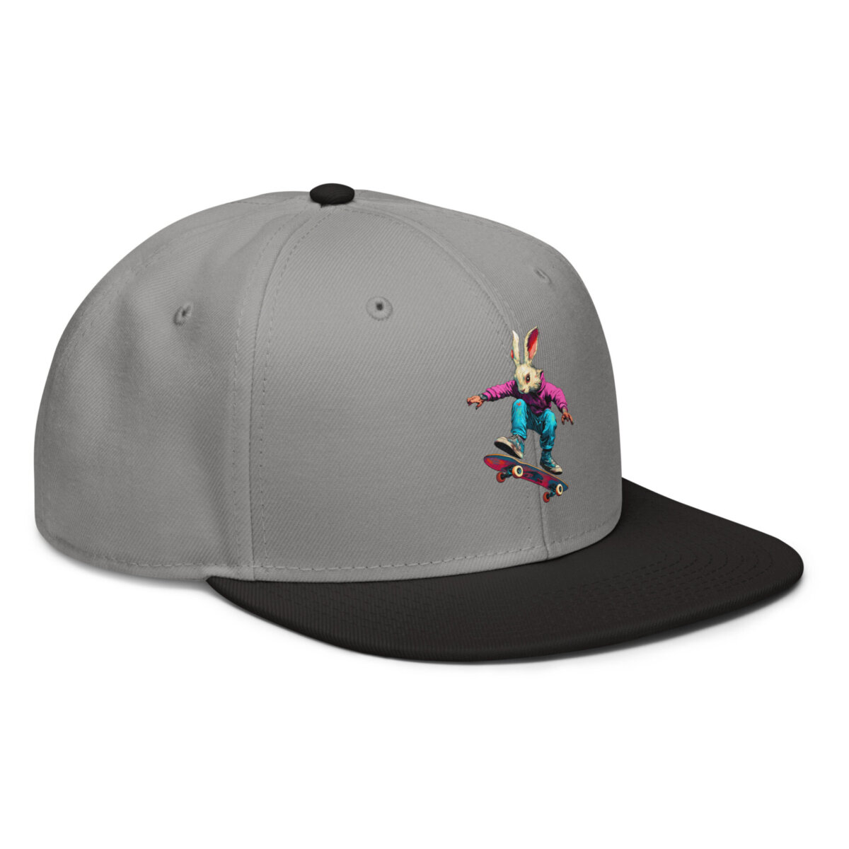 Kickflip Bunny Snapback Cap