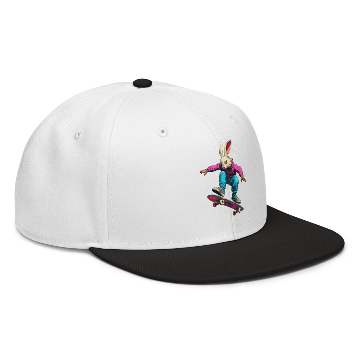 Kickflip Bunny Snapback Cap