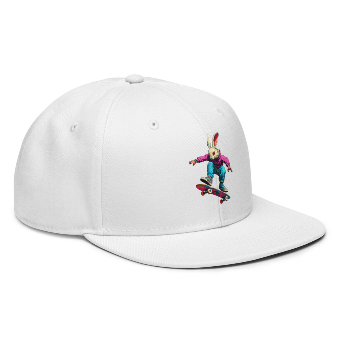 Kickflip Bunny Snapback Cap
