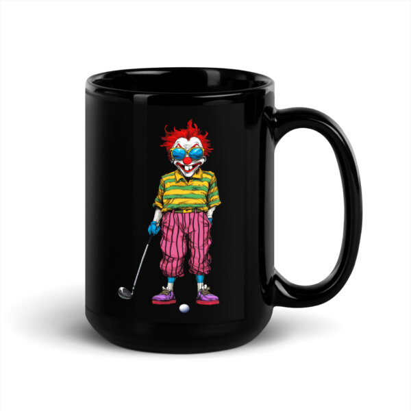 Golf Clowns Tasse Schwarz