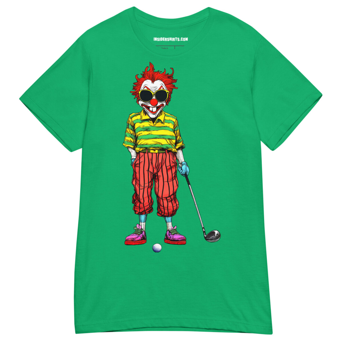 Golf Joker Frauen T Shirt Irisches Gruen
