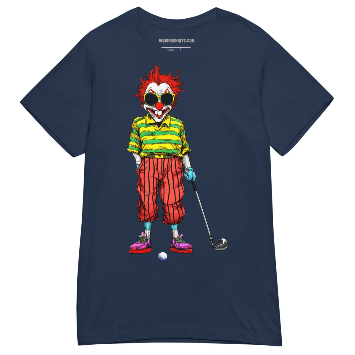 Golf Joker Frauen T Shirt Navy