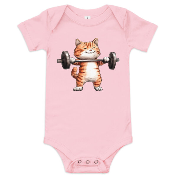Gym Cat Babybody Pink
