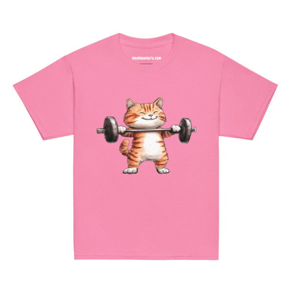 Gym Cat Kinder T Shirt Azalee