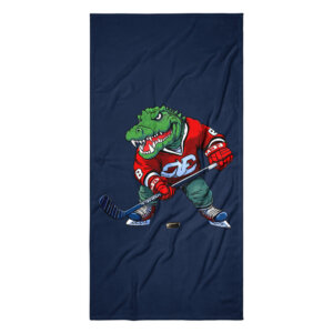 Hockey Alligator Badetuch