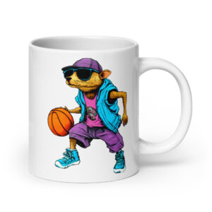 Basketball Maulwurf Tasse