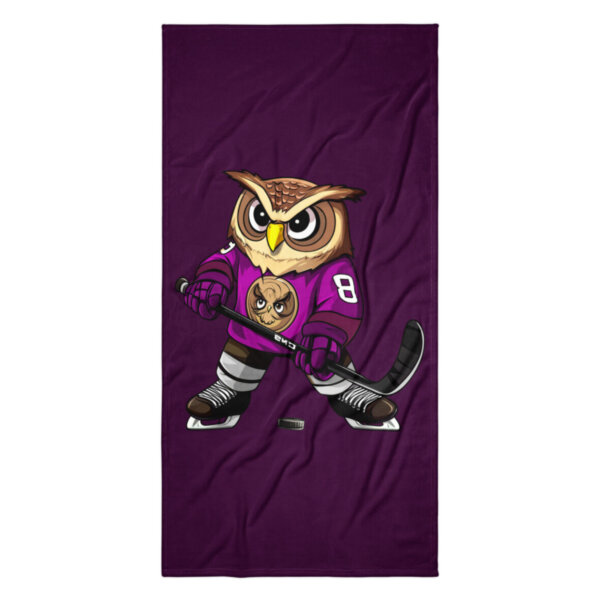 Eulen Eishockey Badetuch